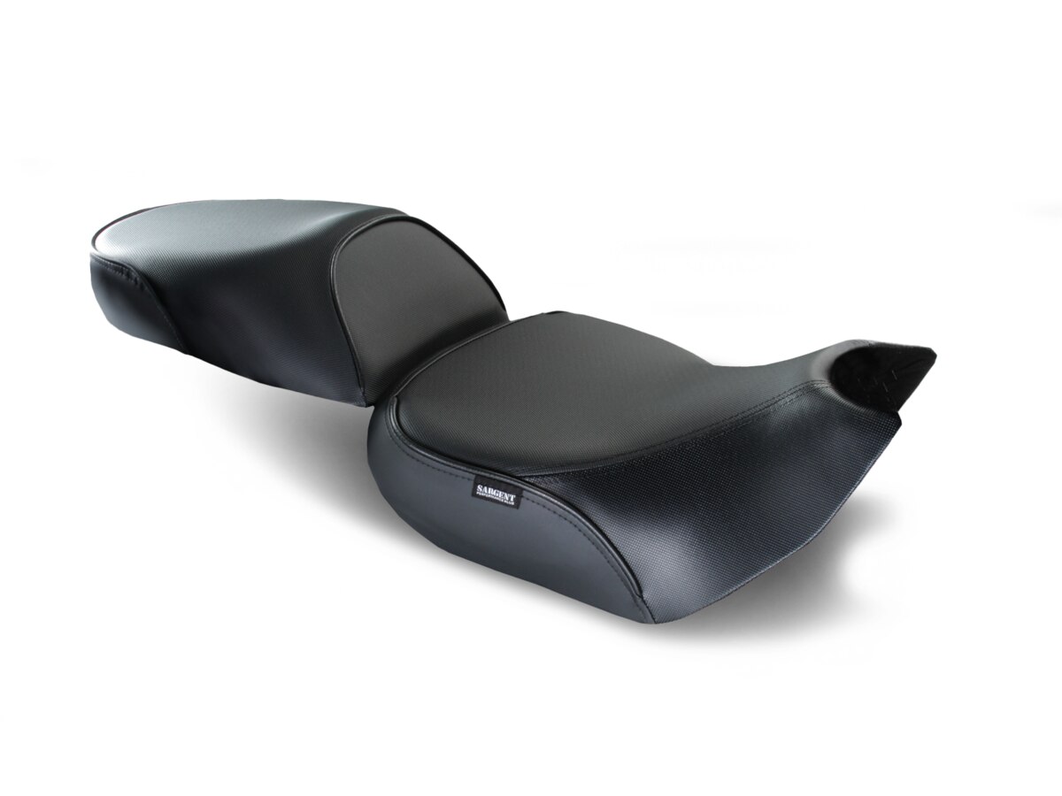 World Sport Seat for the 2022+ Triumph Tiger 1200 Explorer, GT, and Rally Peerformance Plus all black.